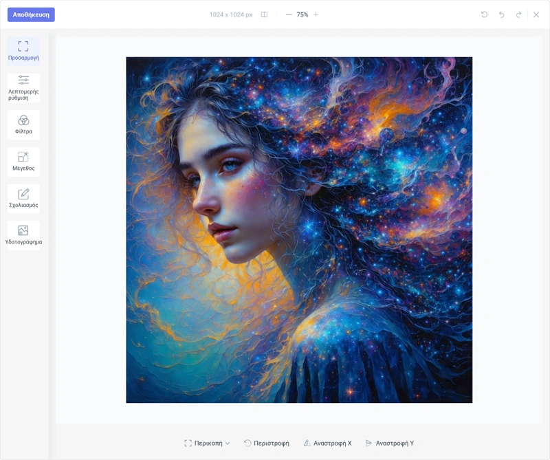 Fototöötlus veebis tasuta - kasutajaliides